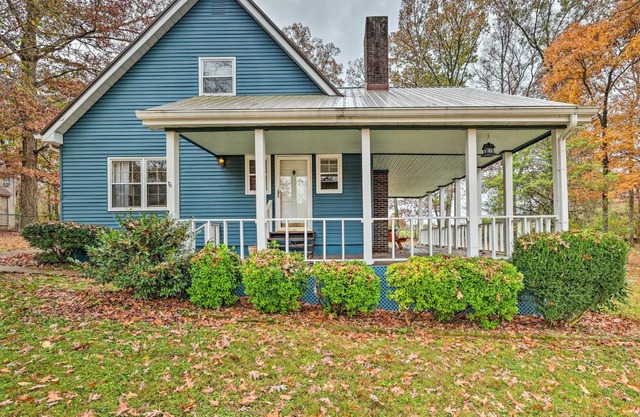Cozy Cottage with Fireplace and Private Yard