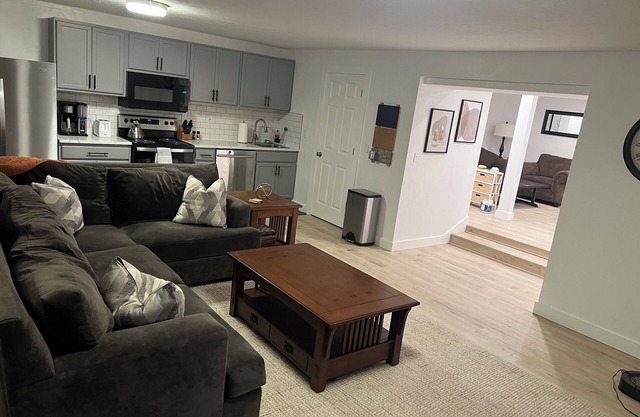 Cozy family sized 2 bedroom 1 bath newly remodeled basement