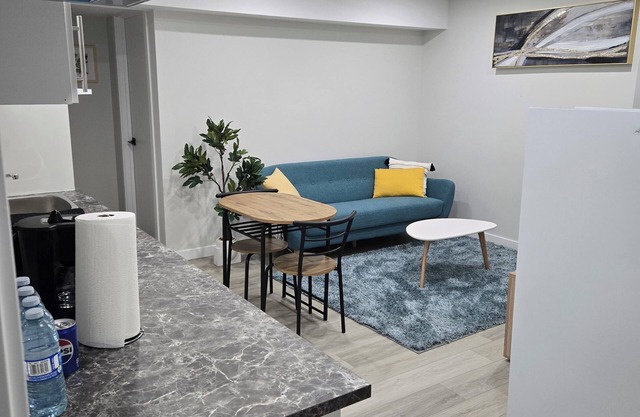 Cozy Family-sized basement suite.