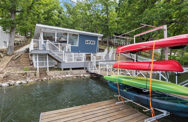 Cozy Lake House with Dock