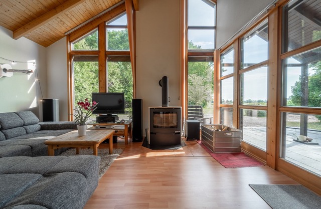 Cozy lodge on the Eider :) with 90 square meters