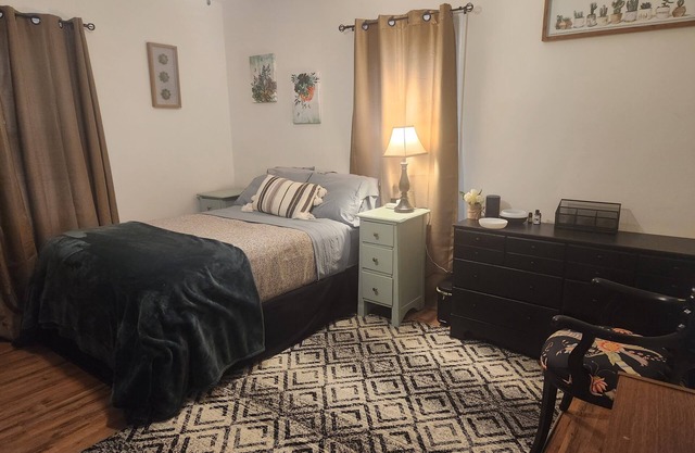 Cozy private bedroom in Winston-Salem with WiFi, AC