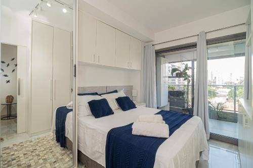 Cozy Studio - Ar Condicionado, Vaga, Piscina, Academia no Brooklin