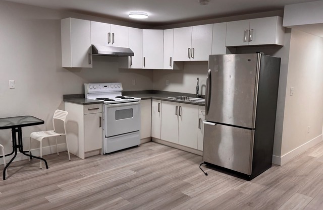 Cozy two bedroom basement apartment