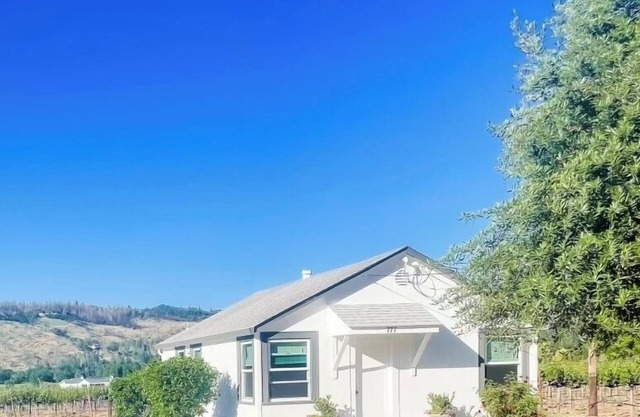 Cozy vineyard retreat walking distance to downtown St. Helena.