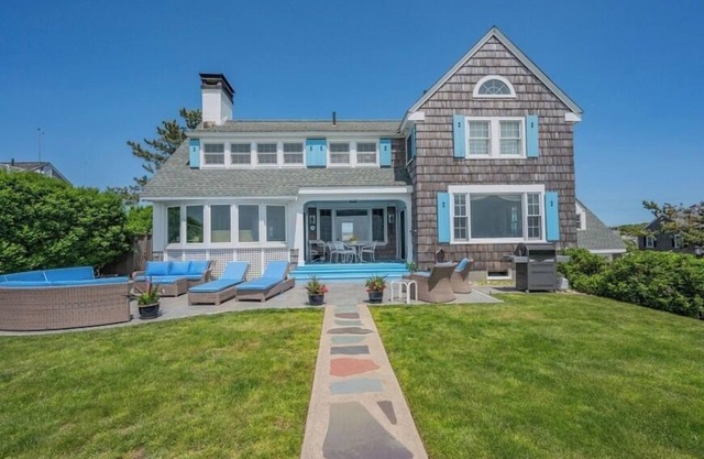 Craigville Long Beach Beachfront rental home. Steps to private beach. RPMS029