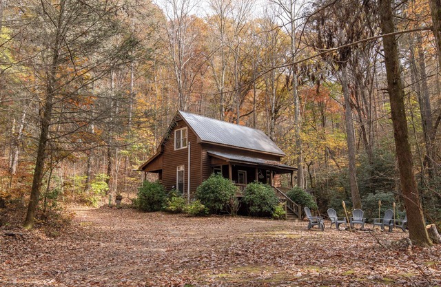 Creekside Cabin in Appalachian Mountains! -Dog Friendly, Walk to Waterfall