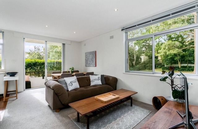 Cremorne - YNG03 - Young Street - Bright 1BR Ground Floor Apartment with Balcony Parking in Quiet Cremorne Location