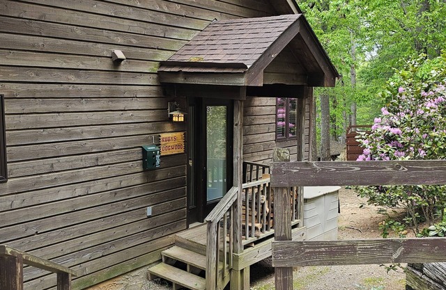 Cute family cabin w/hot tub 3.7 mile from Biltmore