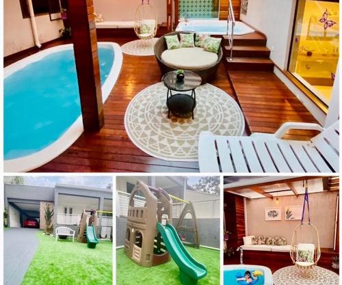 CWB 997 com piscina aquecida jacuzzi e Playground