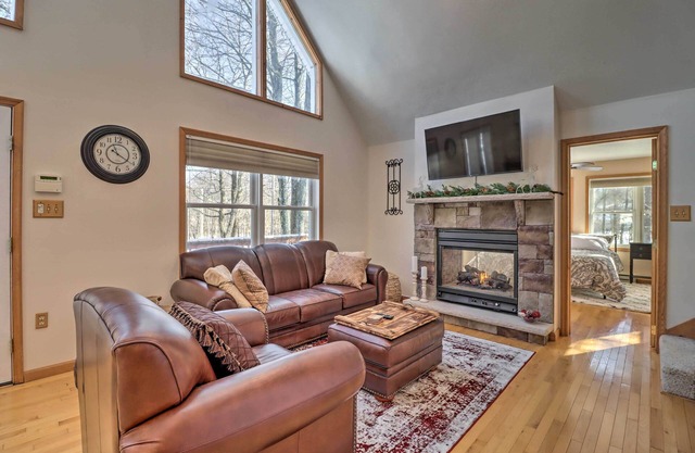Deck, Pool, Trails Access: Pocono Family Home!