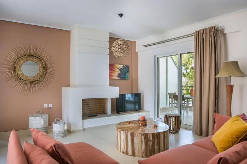 Deluxe Kefalonia Apartment Apartment Corali 3 Bedroom Pool Sea View Karavomilos