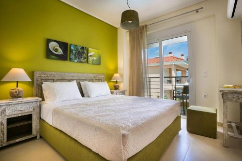 Deluxe Kefalonia Apartment Apartment Leyland 1 Bedroom Pool And Sea View Karavomilos