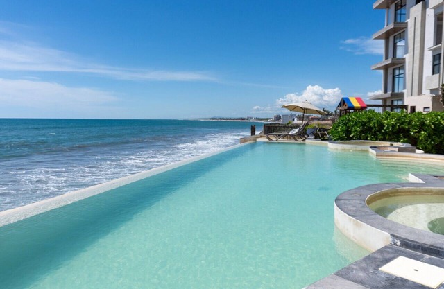 Depa frente al mar en Cerritos - A pie de playa