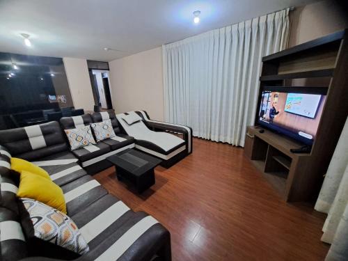 Departamento amoblado en Arequipa, Cerro Colorado, Urbanización La Merced de Challapampa