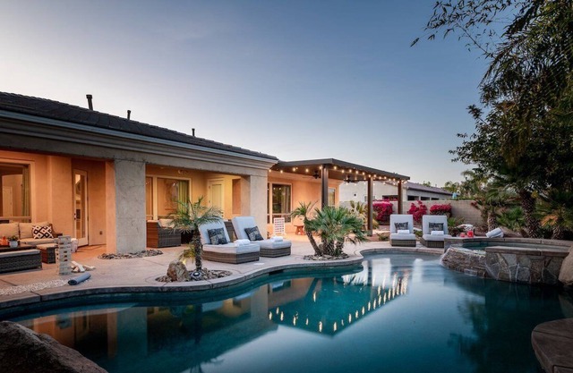Desert Cascade by Fieldtrip | Resort Style Home with Casita, Pool, Spa