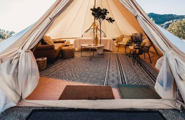 Desert Glamping Escape w/ Shared Bathroom: Joshua at Ravari (2 of 6)