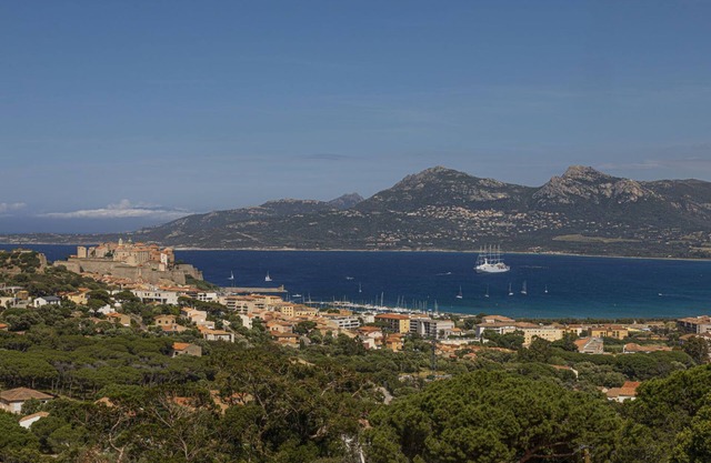 Design villa with sea view & secret garden in Calvi