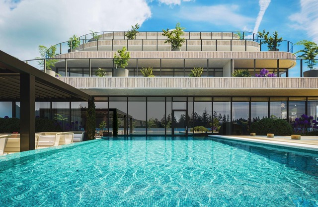 Desirable 14th floor 2-bedroom condo on Bear Mountain. Pool/Fitness/Concierge