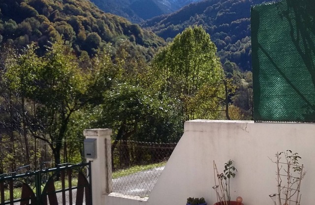 Detached house with private courtyard in the Bellongue valley