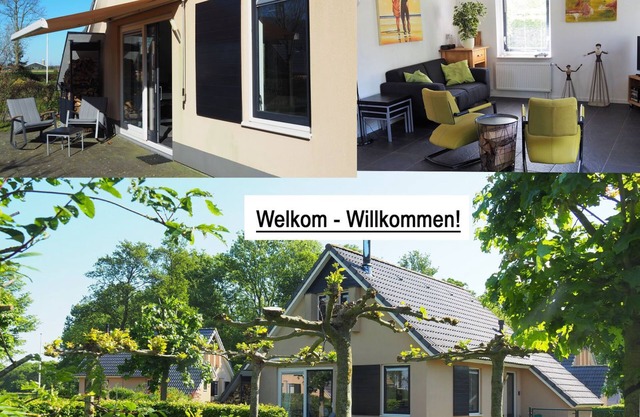 Detached house with fully fenced garden and lots of privacy
