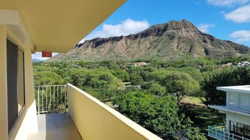 Diamond Head Beach, Queen Studio, Balc, Ocean View