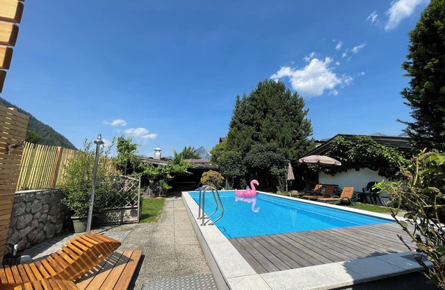 Die Pool-villa in den Bergen Tirols