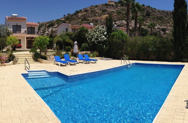 Dionysos Villa .Spacious luxury three bedroom villa with private big pool.