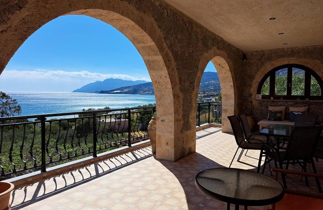 Directly at the sea, dreamlike sea view – holiday home Keratokampos, Crete