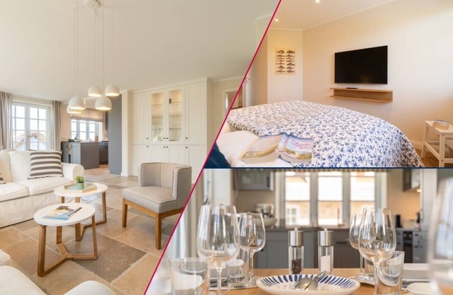 "Discover luxury and relaxation in the vacation apartment Haus Deichblick!"