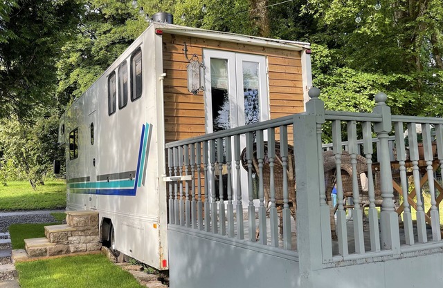Dobbin the Horse box in The Lake District