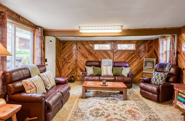 Dog-friendly cabin with lake & mountain views & washer/dryer