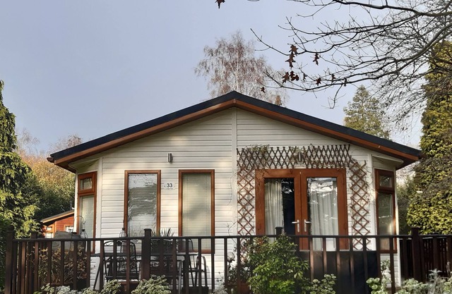 Dog friendly lodge In a tranquil setting with 150 acres of beautiful forest