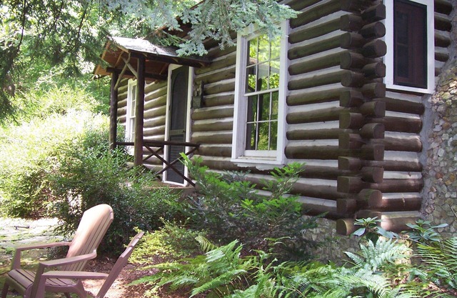 Dog Trot Cabin: Secluded Retreat at Fletcher Park within city limits.