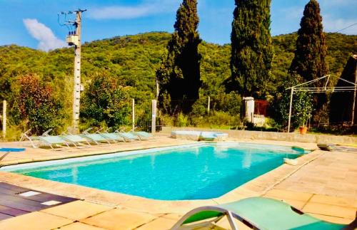 Domaine de Gourgounet gîte à la ferme, Gite de groupe 25 couchages avec piscine privative