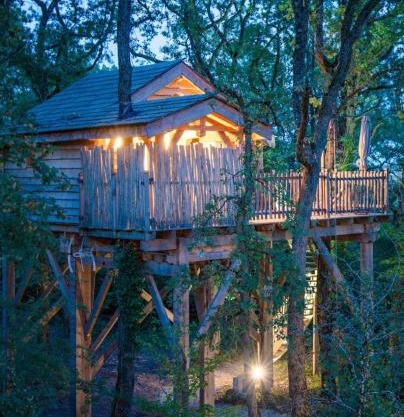 Domaine de Pech et Lafon Cabanes avec SPA privatif dans les arbres