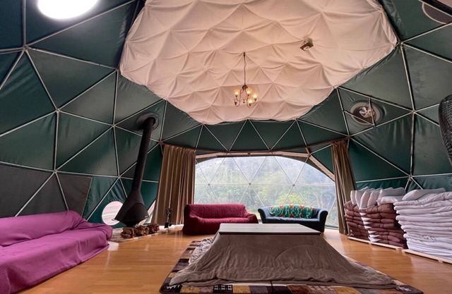Dome Glamp Dome tent and trailer house/Isumi City Chiba