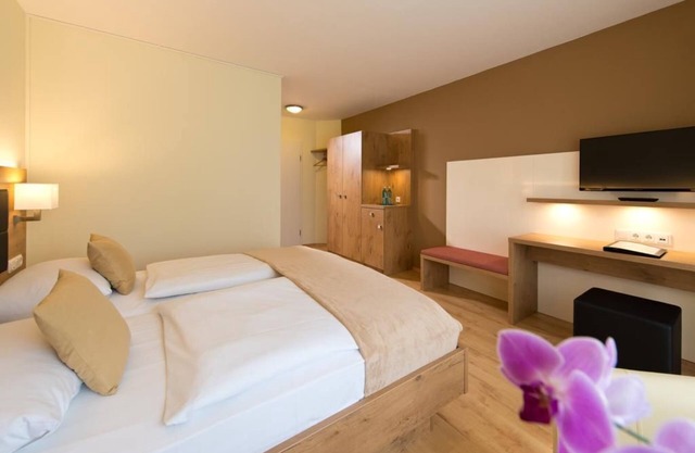 Doppelzimmer mit Balkon - Spreewaldhotel Stephanshof & Restaurant Eisvogel