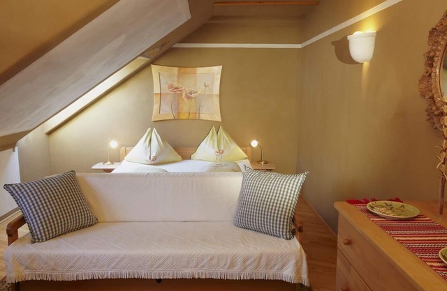 Doppelzimmer Niklas-ilmar - Lehmbaudachzimmer - Biolandhaus Arche