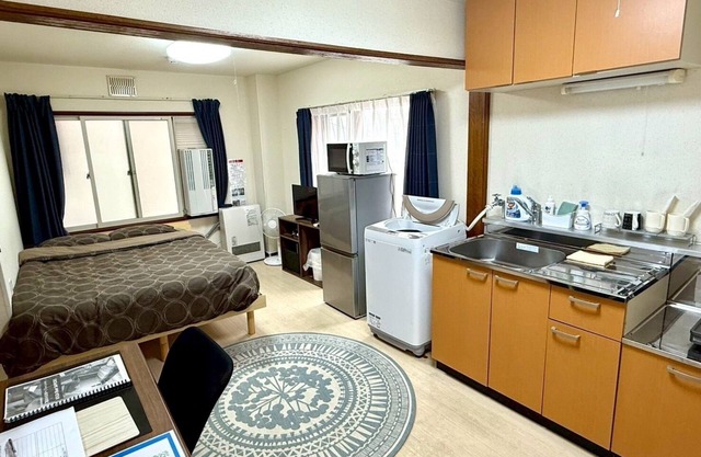Double bedroom 201 3 minutes walk from Kikusui St - 201 Ishima Heights/Sapporo Hokkaidō