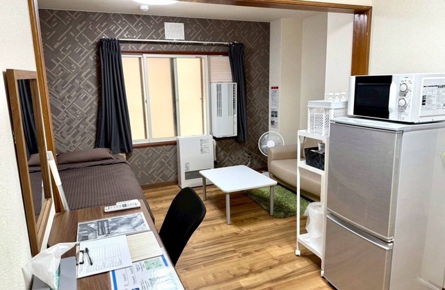 Double bedroom 202 3 minutes walk from Kikusui St - 202 Ishima Heights/Sapporo Hokkaidō