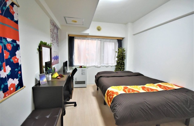 Double Bedroom B 3 minutes walk from Shiroishi Sub - 403/Sapporo Hokkaidō
