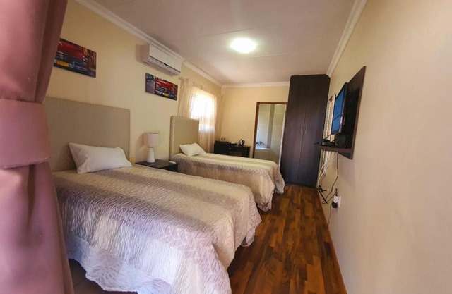 Double Room in one of the select guesthouses in Mahikeng