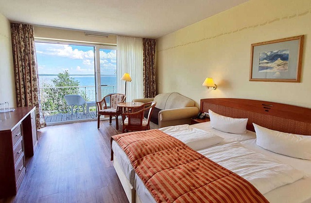 Double room Orangery lake side - Seehotel Schloss Klink