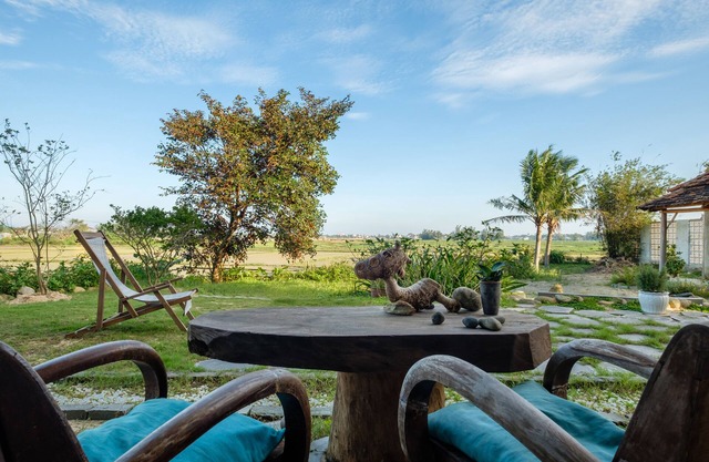 Dream mansion in the rice fields