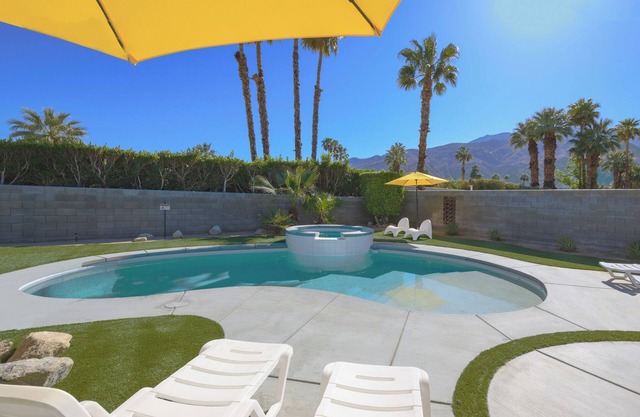 Dreamville Pool Home Walking Distance to Uptown Palm Springs