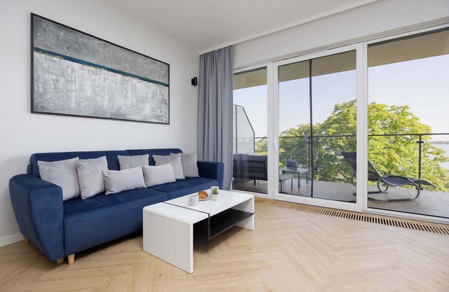 Drewnowskiego 7A Zegrze Modern Apartment by the Lake Parking & Sauna