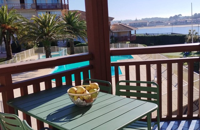 Duplex Apartment T2 with Pool in Vieux-Boucau, Near the Beach