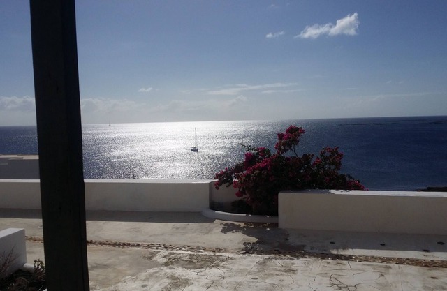 duplex villa with sea views