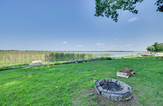 East Tawas Lakefront Getaway w/Kayaks + Deck